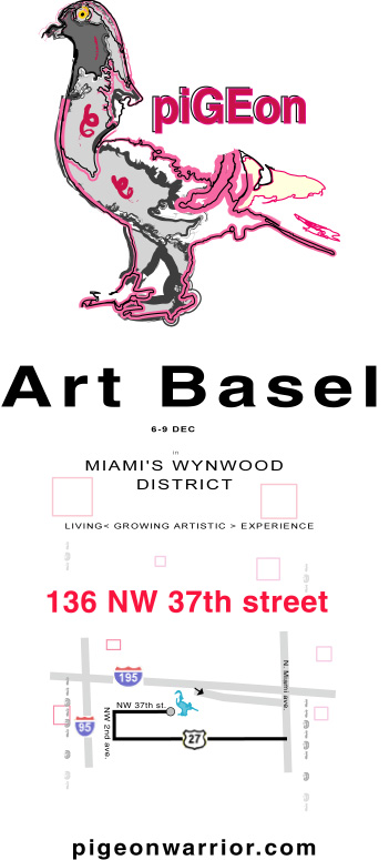 Art Basel 2007 w/ the Pigeon Warriors