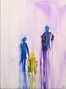 the art of kEith painting, paternal romance by Keith Kimmel