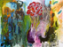 the art of kEith ::: paint ::: flower .1