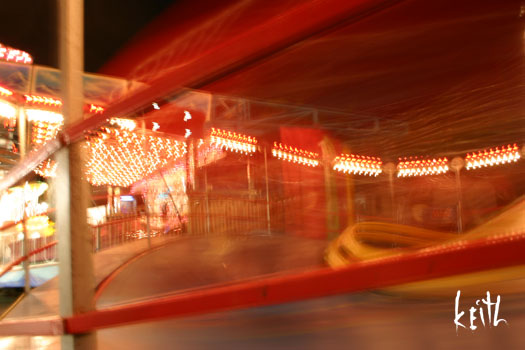the art of kEith photo, the incandescant carny rainbow