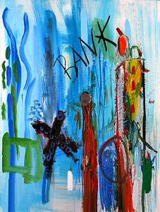 the art of kEith painting, When Kate met Zak (or why i went to New Mexico) by Keith Kimmel