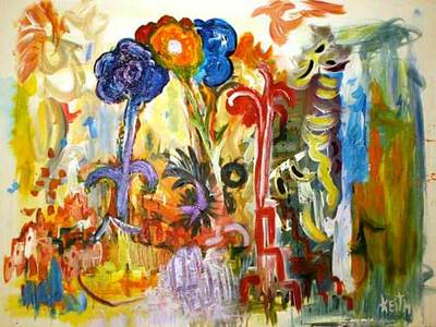 the art of kEith painting, When Kate met Zak (or why i went to New Mexico) by Keith Kimmel