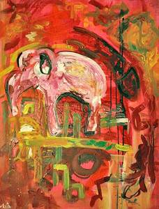 the art of kEith painting, When Kate met Zak (or why i went to New Mexico) by Keith Kimmel