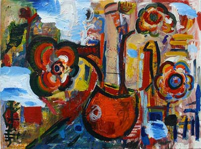 the art of kEith painting, army sockets and hand puppets by Keith Kimmel