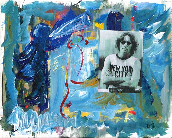 the art of kEith painting, john by kEith Kimmel