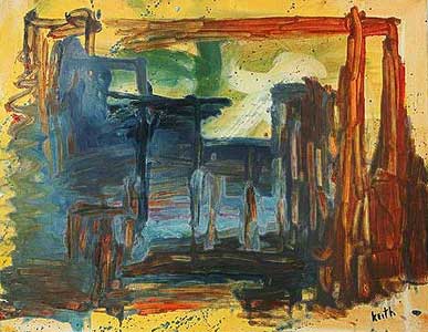 the art of kEith painting, entering by Keith Kimmel