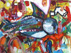 the art of kEith ::: painting ::: Blue