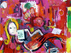 the art of kEith ::: painting ::: Rose Banquet
